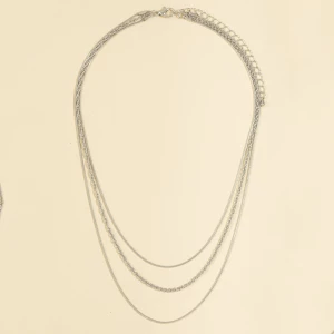 Layered Snake Rope Chain Necklace