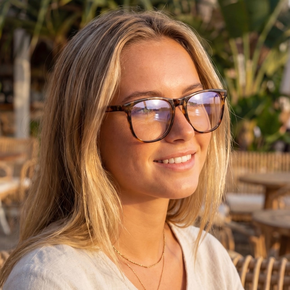 Classic Blue Light Filter Lens Sunglasses