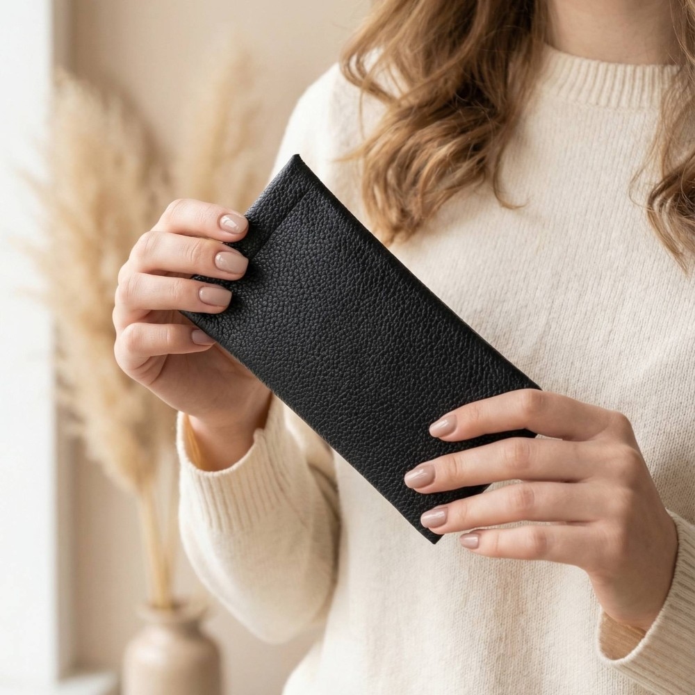 Twelve Piece Faux Leather Sunglasses Sleeve