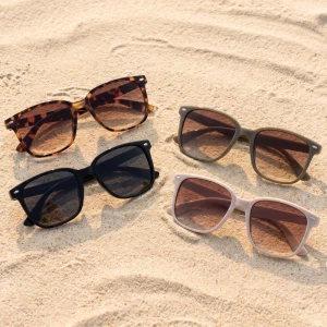 Classic Oversized Square Frame Sunglasses