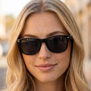 Classic Wayfarer Style Sunglasses