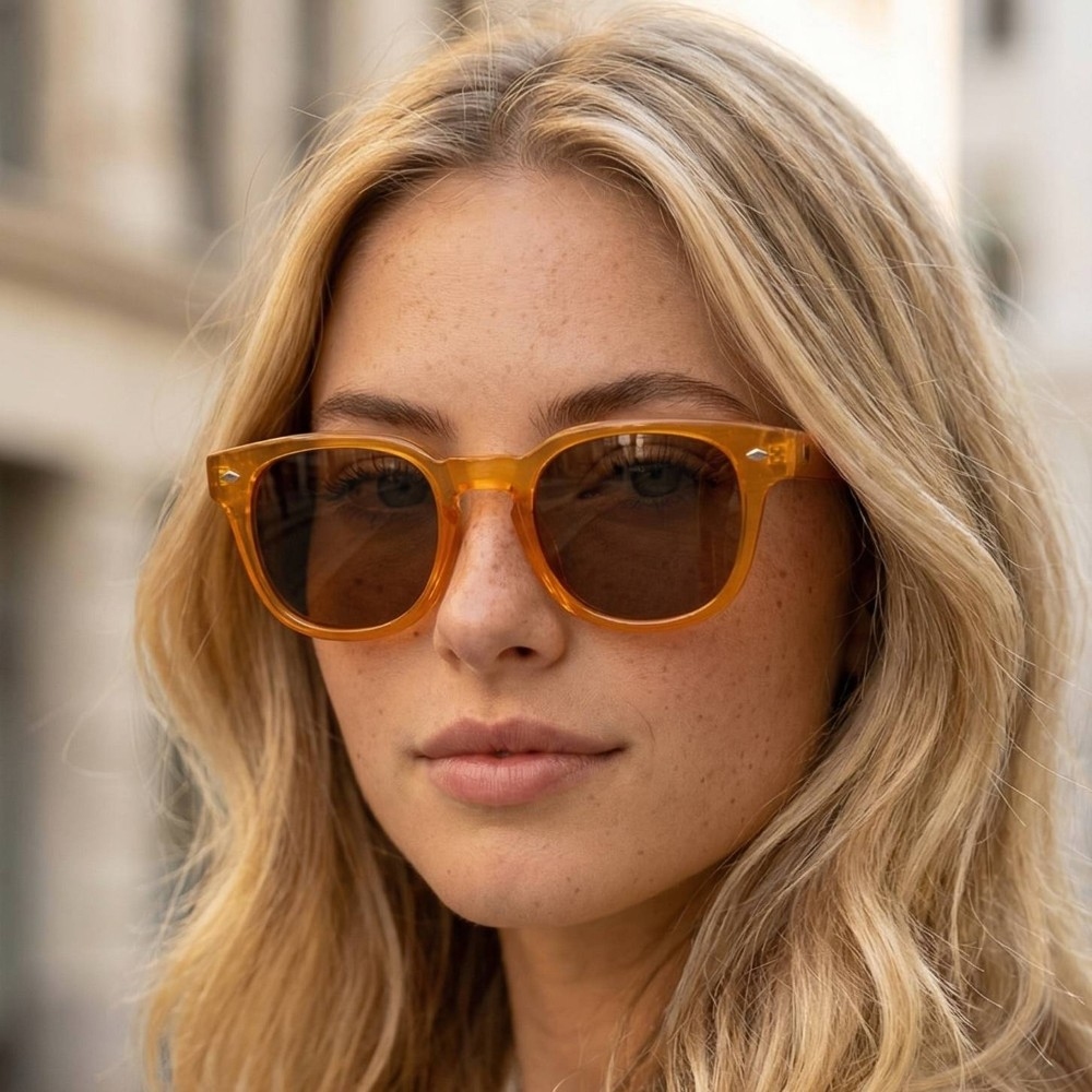 Acetate Frame Polarized Sunglasses Set