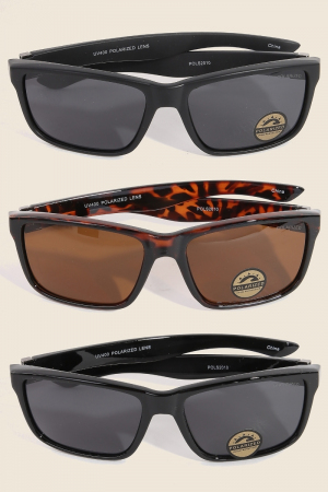 Polarized Narrow Full Frame Sunglasses Set