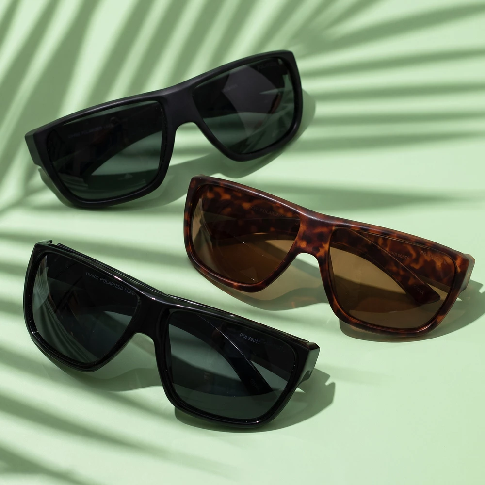 Polarized Wrap Around Sport Sunglasses