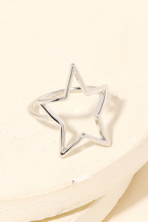 Star Cut Out Ring
