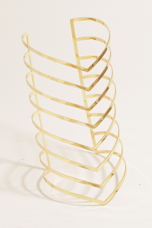 Metallic Arrow Long Cuff Bracelet