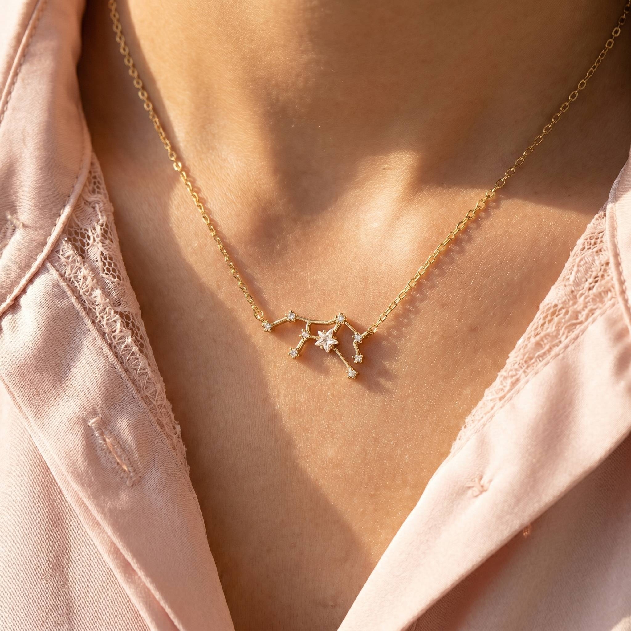 Secret Box Virgo Constellation Necklace