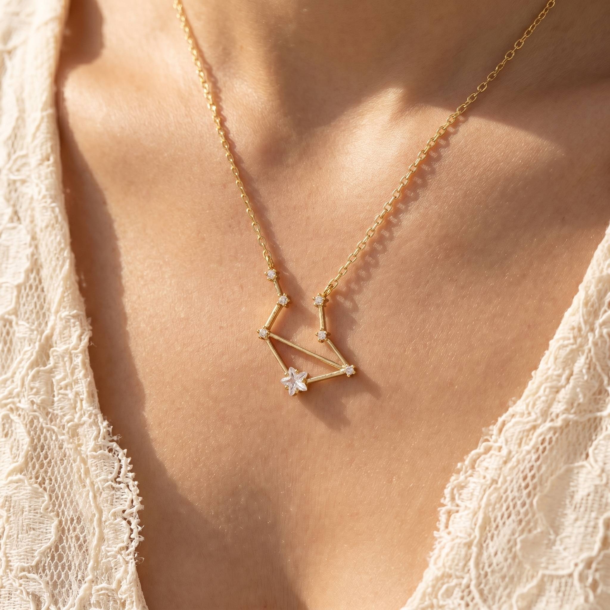 Secret Box Libra Constellation Necklace