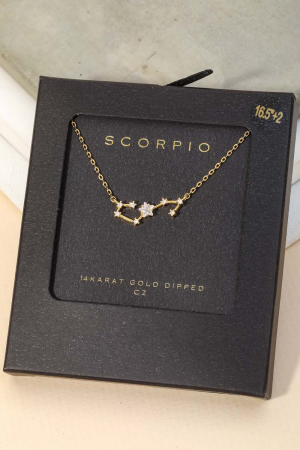 Secret Box Scorpio Constellation Necklace