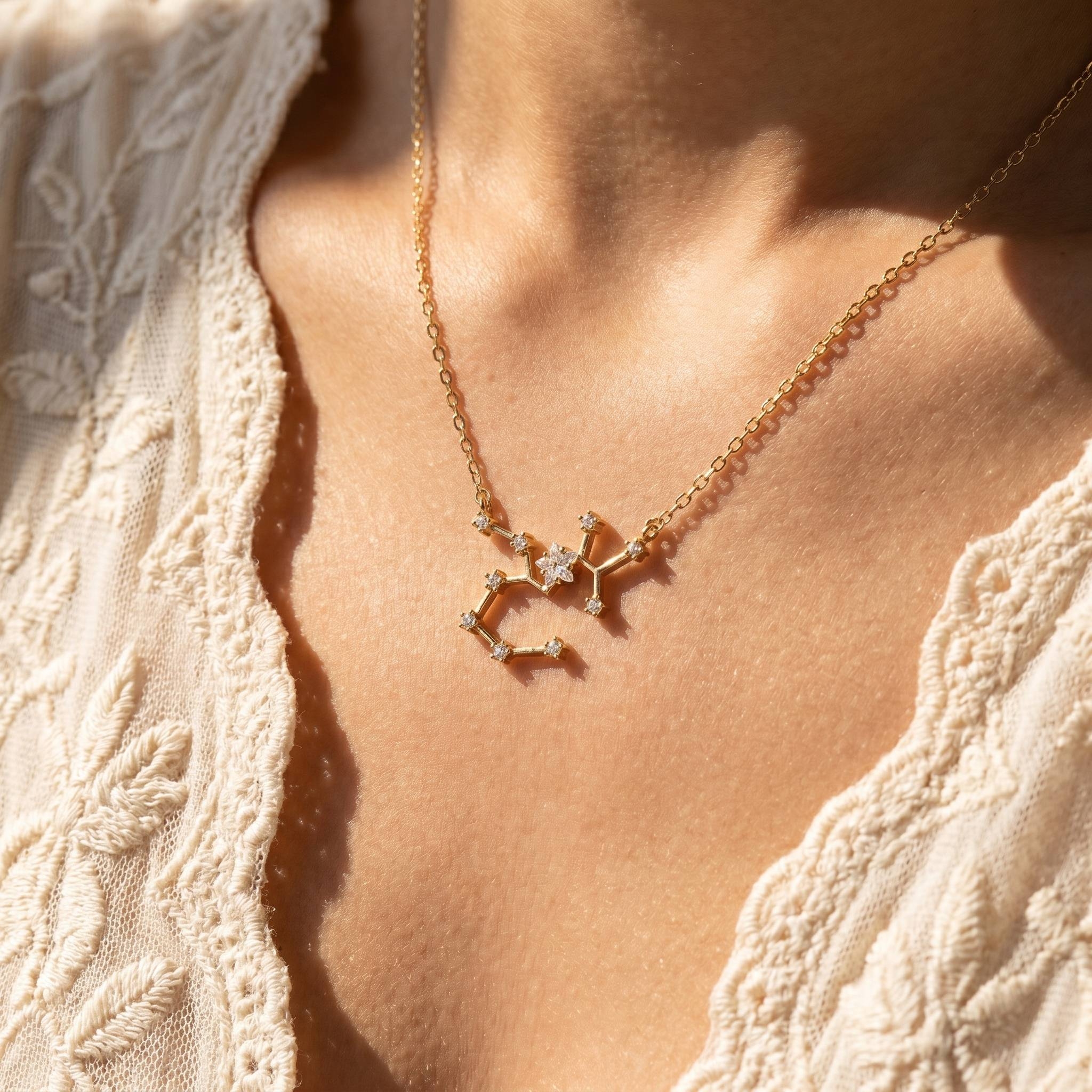 Secret Box Sagittarius Constellation Necklace