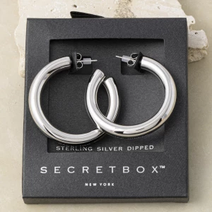 Classic Chunky Tube Hoop Earrings