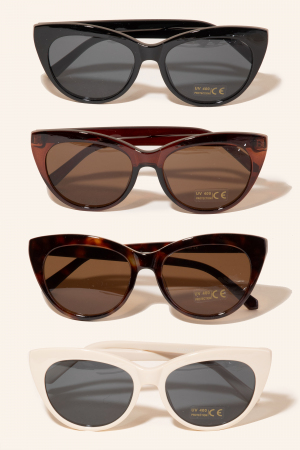 Classic Cat Eye Frame Sunglasses