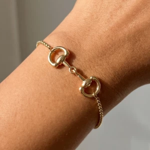 Horse Bit Charm Box Chain Dainty Bracelet
